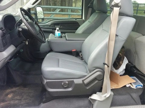 2011 - 2016 Ford Super Duty Seats installed in a 1999 - 2010 style truck