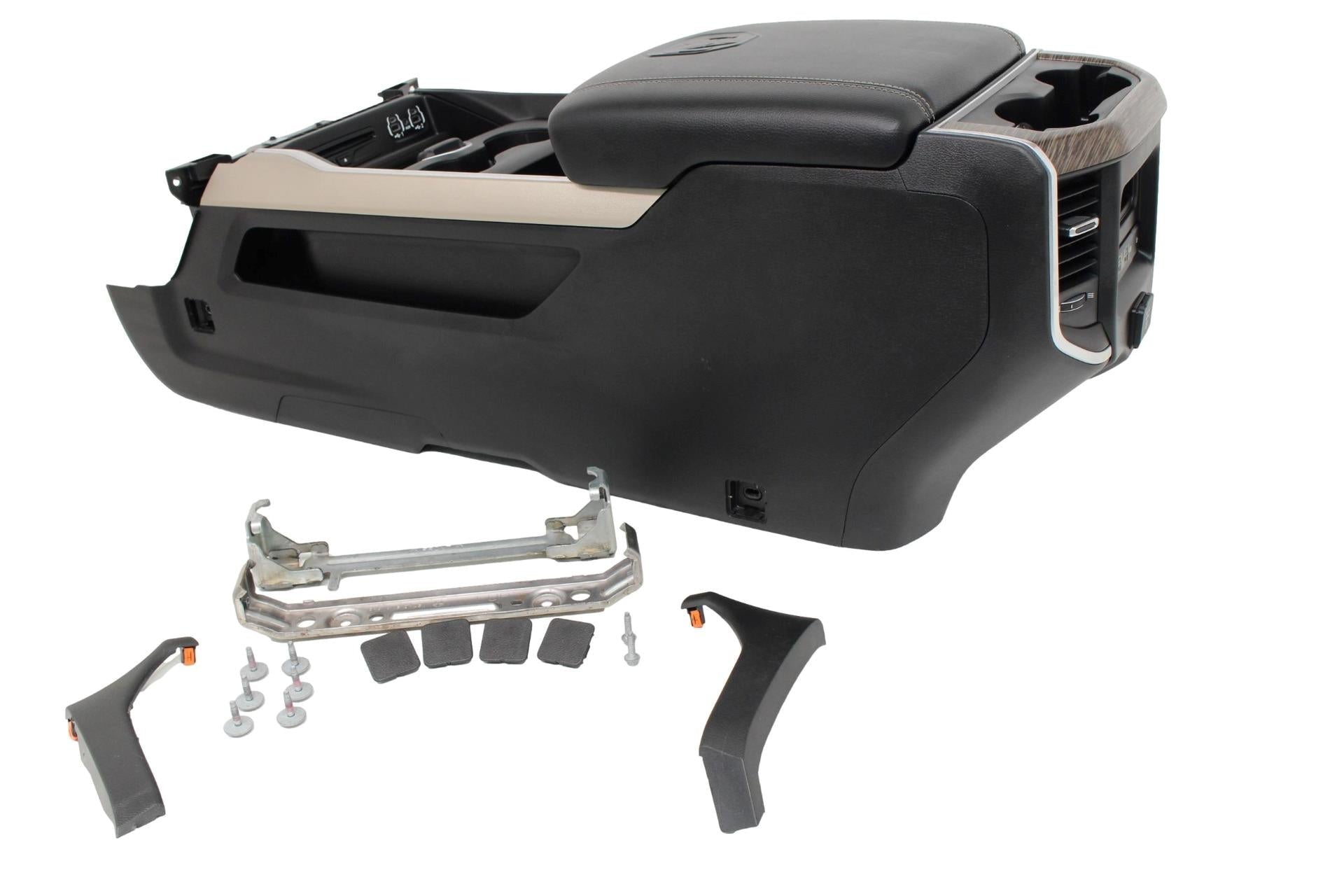 2019 - 2022 Dodge Ram 2500 3500 Center Console Kit w/ Wireless Phone Charger OEM