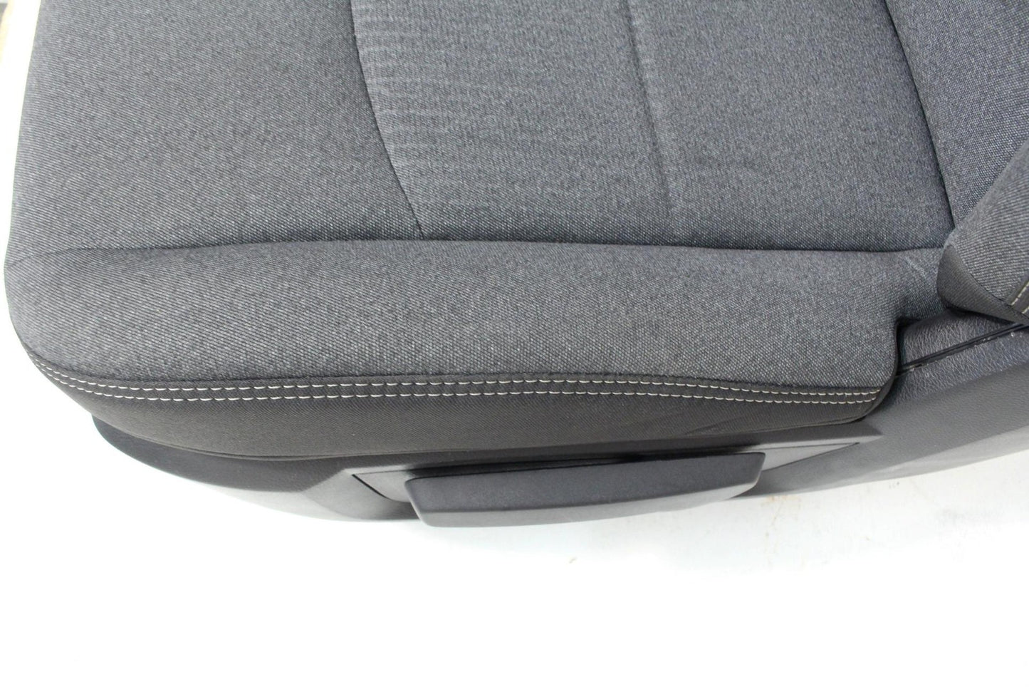 2002 - 2025 Dodge Ram Black & Gray Cloth Front Seats with Jump Seat Console