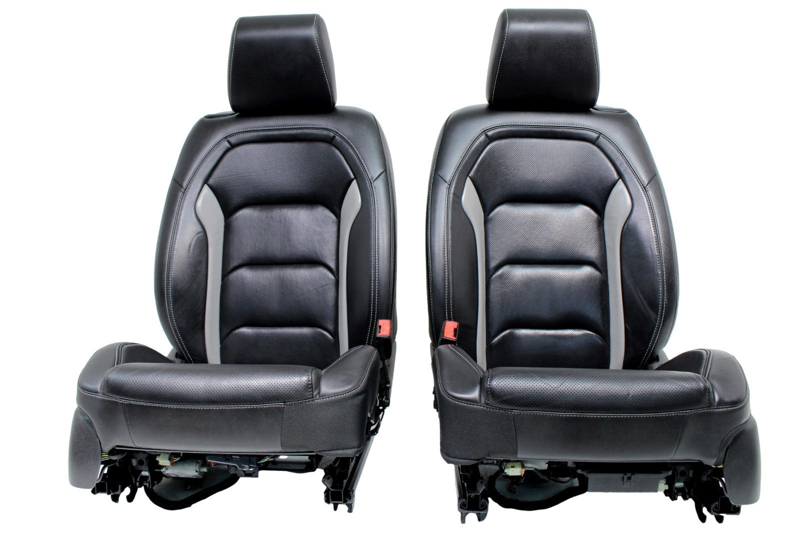 2016 - 2024 Camaro Front Seats, 2LT Black Leather Heated Ventilated Powered