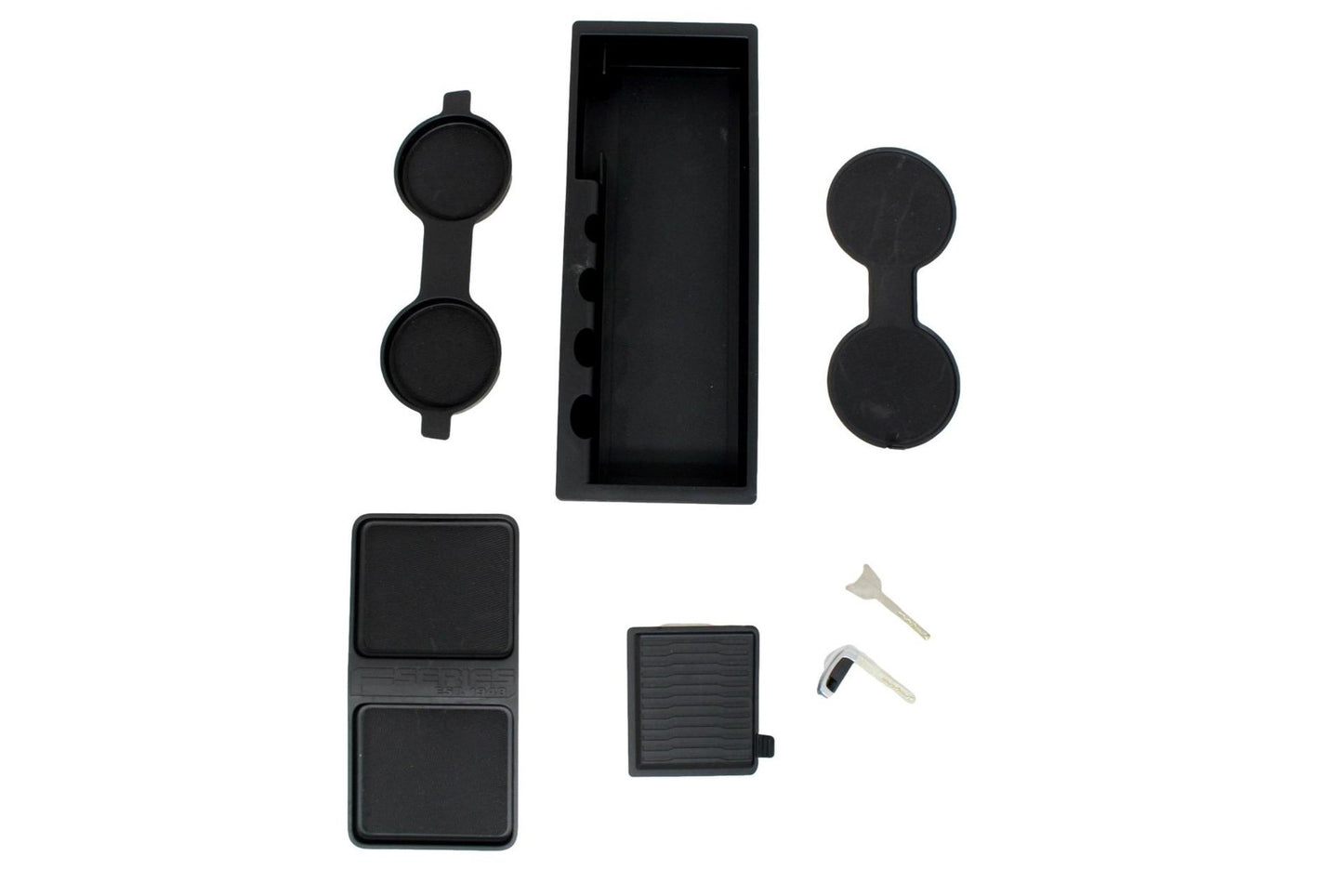 NEW 23-25 Ford F250 F350 Super Duty Complete Center Console Kit w/ HVAC Black OE