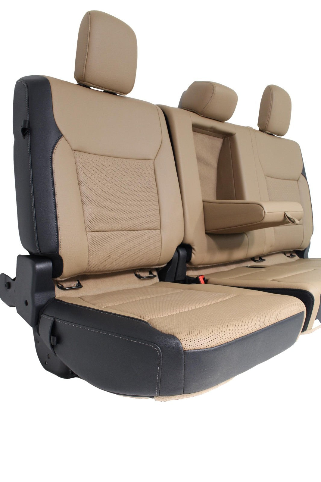 2021 - 2025 Ford F-Series Crew Cab Back Seat, Crew Cab, Tan Leather  F-150 F-250