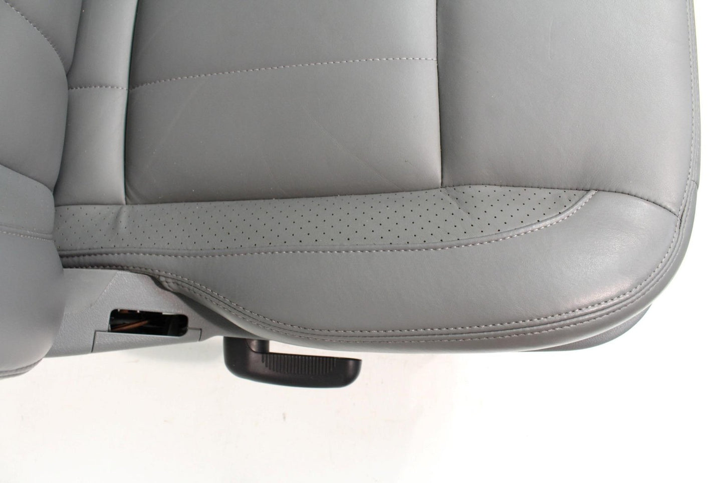2002-2008 Dodge Ram Slate Gray Leather Seats & Woodgrain Business Console