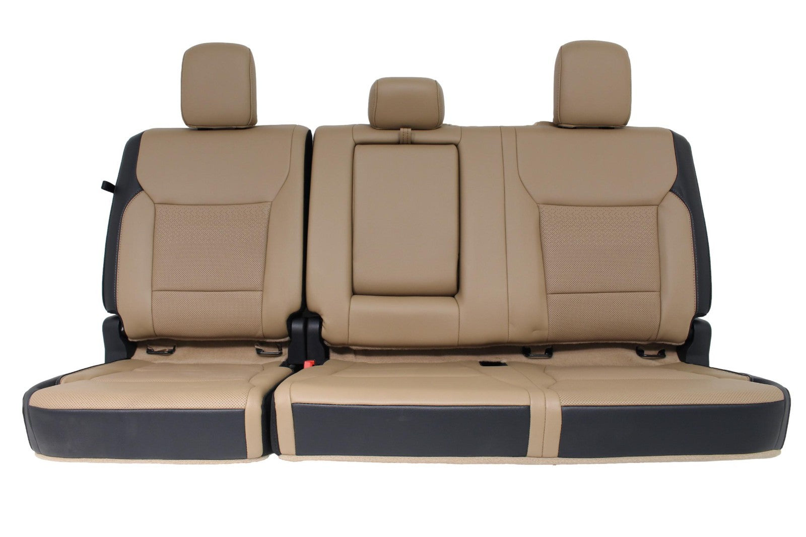 2021 - 2025 Ford F-Series Crew Cab Back Seat, Crew Cab, Tan Leather  F-150 F-250