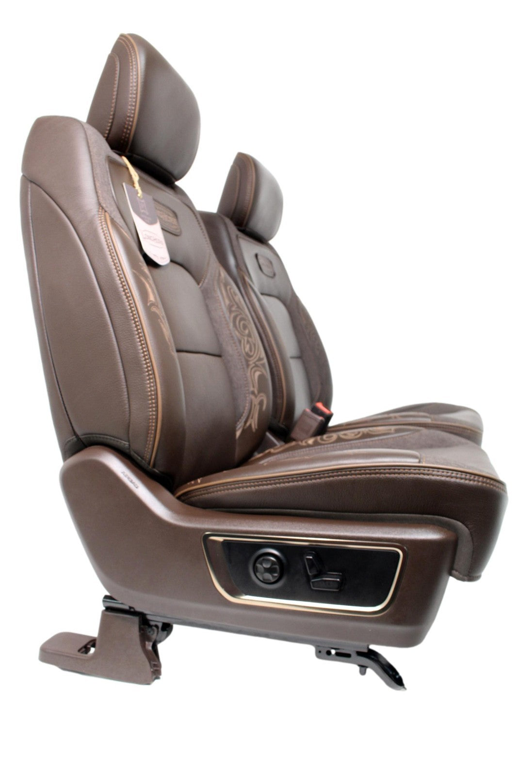 2019 - 2025 Ram 1500 Longhorn Crew Cab Complete Front & Rear Saddle Leather Seat