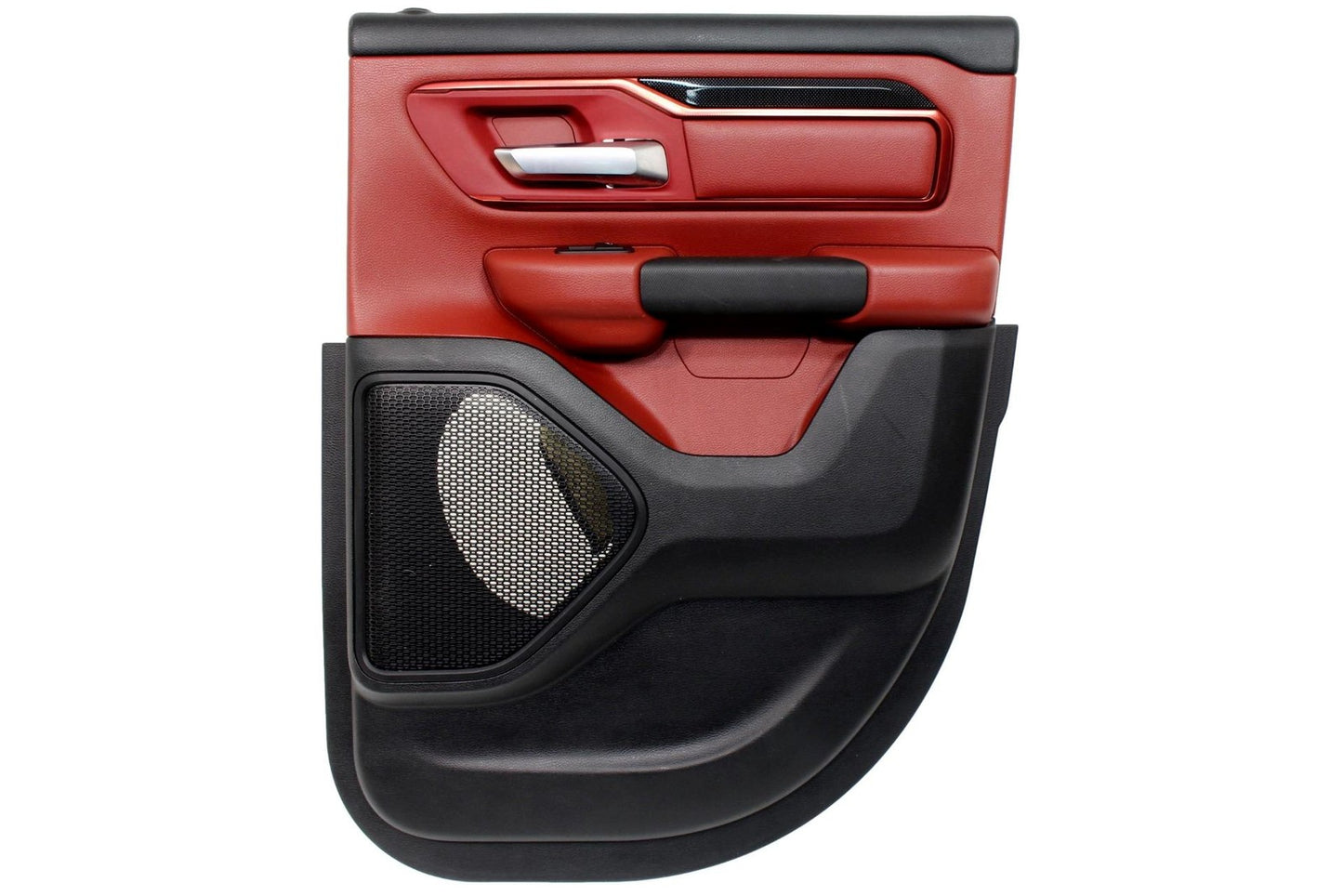 2019 - 2024 Dodge Ram 1500 Rebel Quad Cab Door Panels Set Black Red Switches OEM