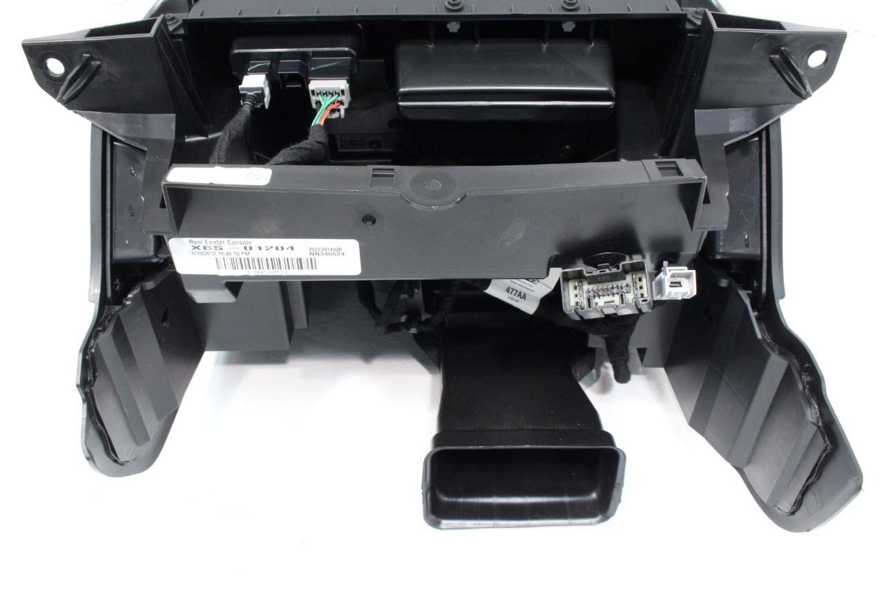 2019 - 2022 Dodge Ram 2500 3500 Black Center Console Complete Kit Brackets Bolts