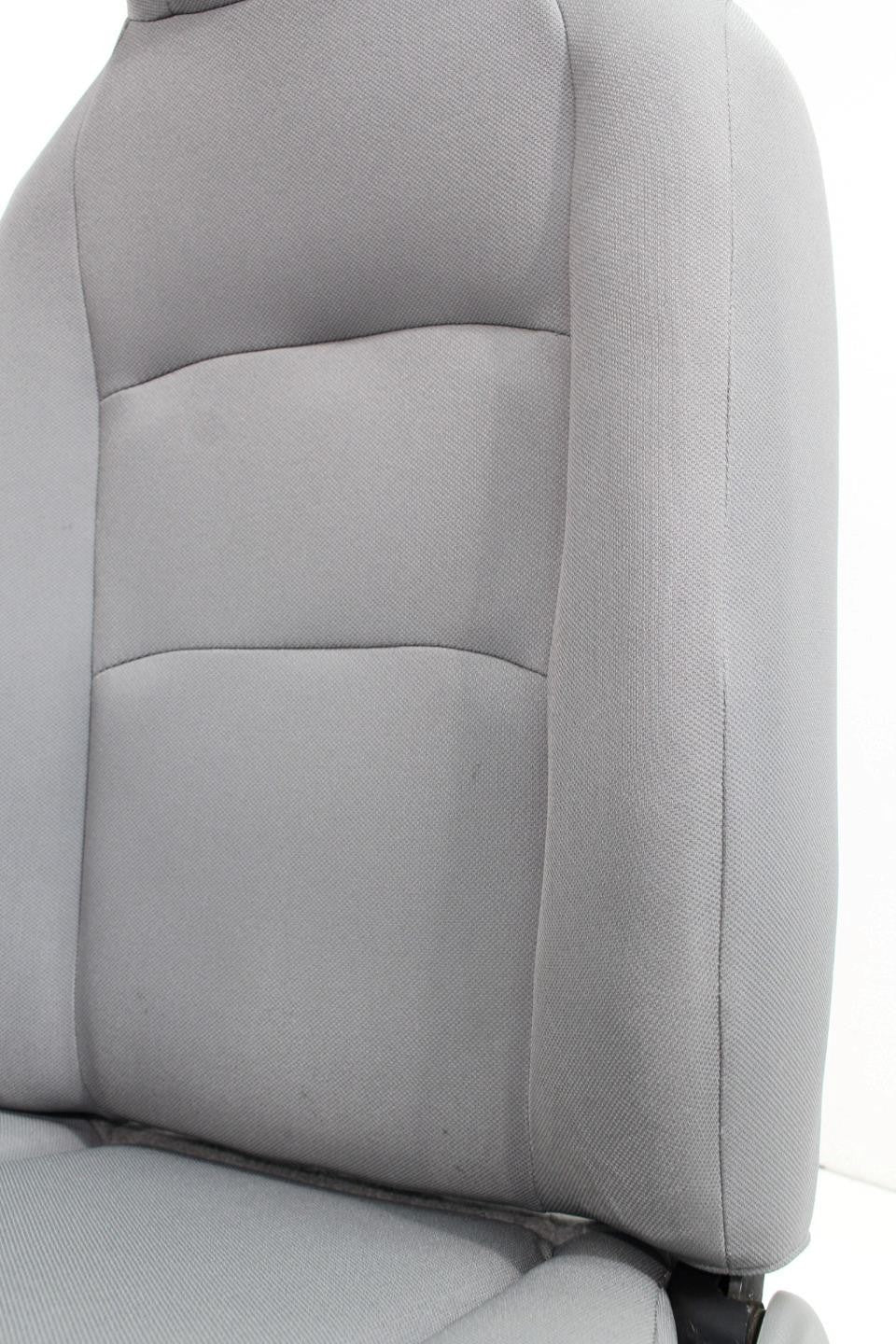 1992 - 2014 Ford Econoline E150 E250 E350 Van Gray Cloth Front Bucket Seats