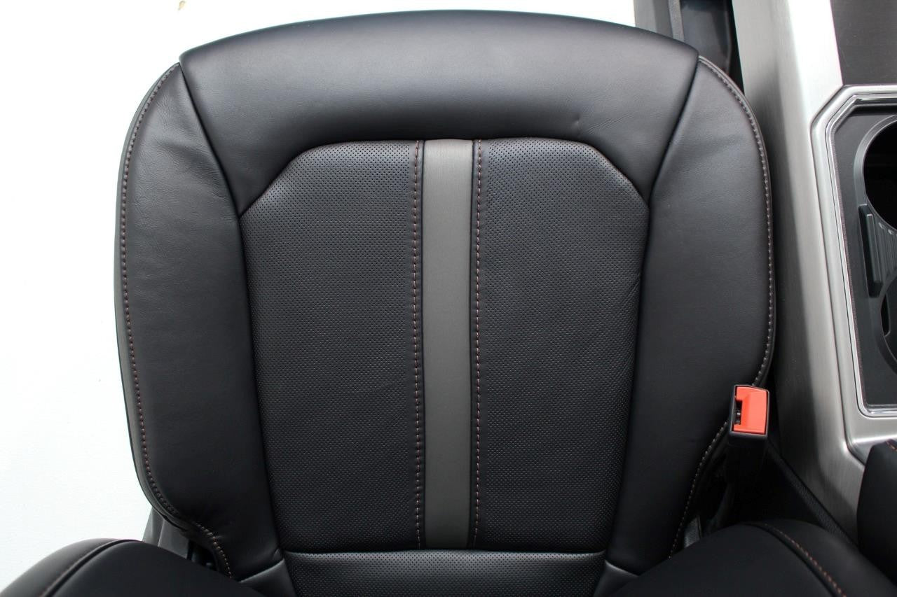 15-22 Ford F150 F250 Platinum Heated Cooled Massage Leather Seat Console Set