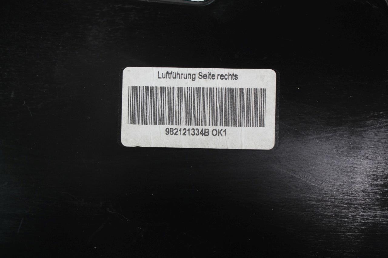 2023 Porsche 718 Cayman Parts - Outer Duct - 982121334BOK1