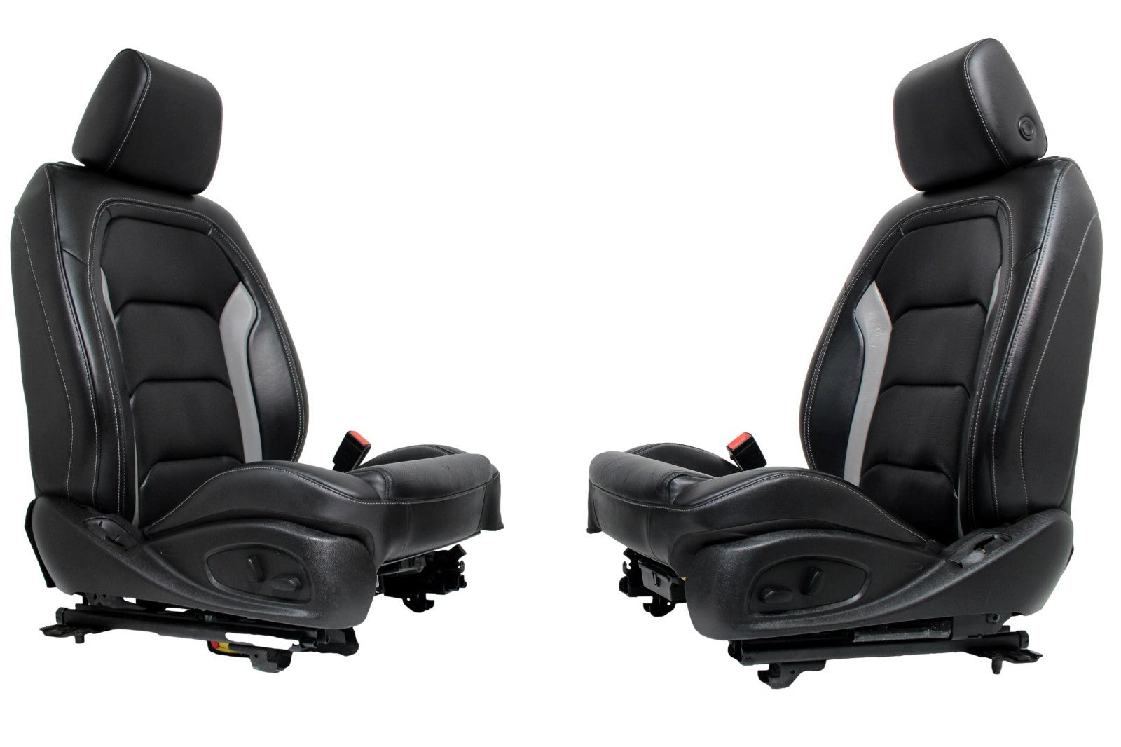 2016 - 2024 Camaro Front Seats, 2LT Black Leather Heated Ventilated Powered