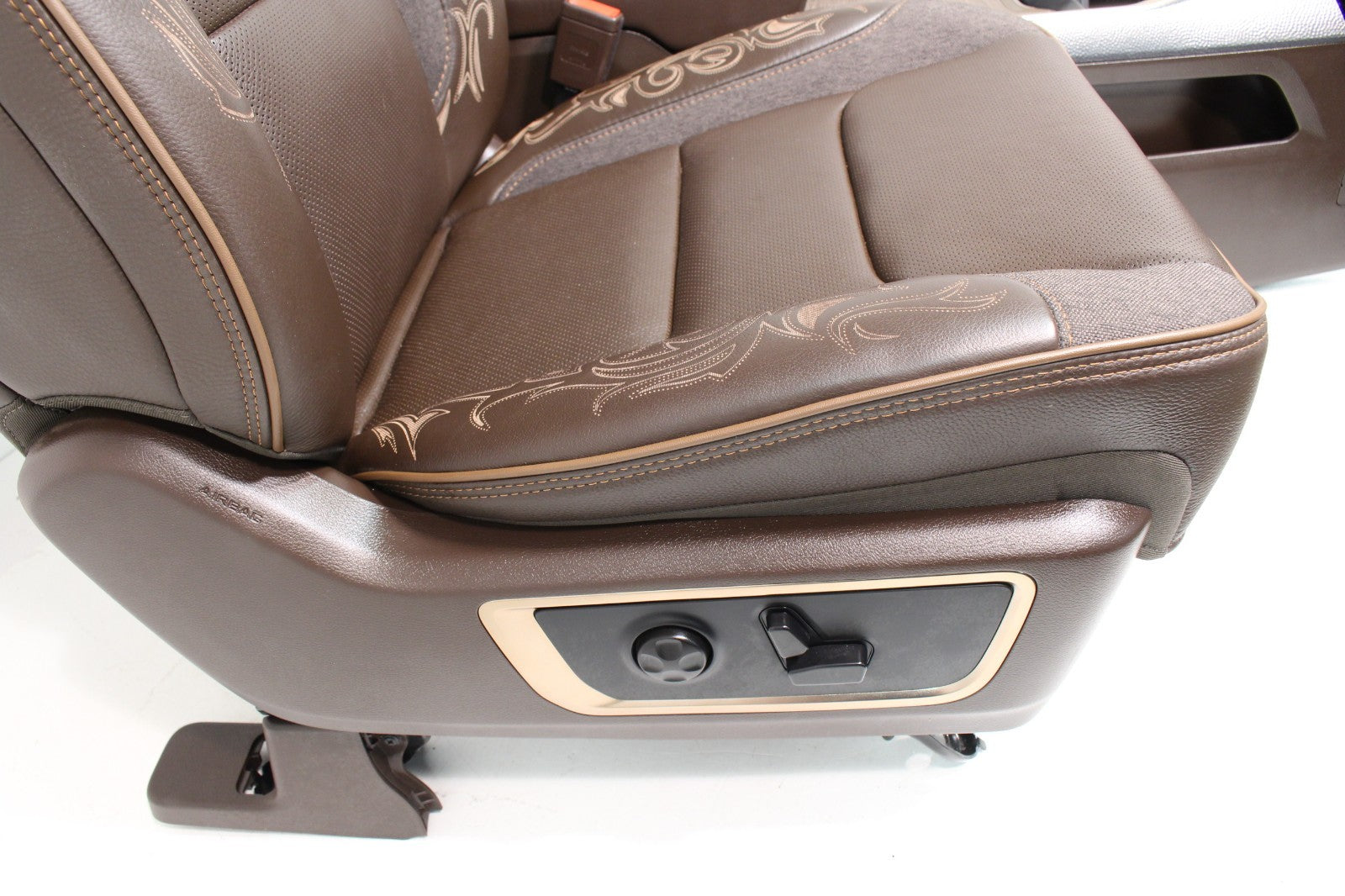 19-25 Ram 1500 DT Crew Complete Longhorn Interior Seats Console Dash Door Panel