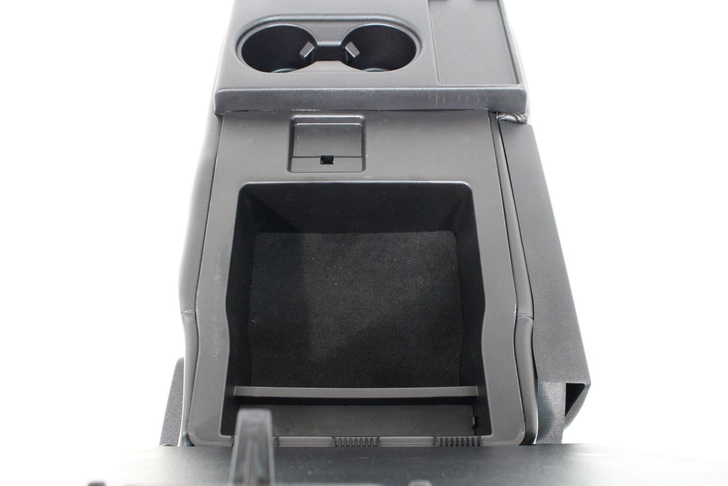2015 - 2024 Ford F150 F250 Super Duty Jump Seat Center Console Black Leather Kit