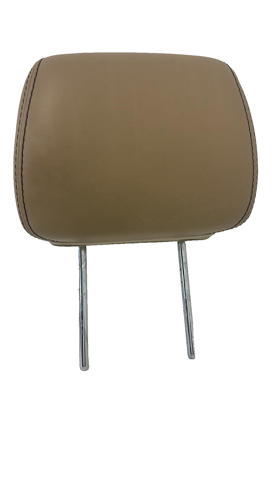 2011 - 2014 OEM Ford F150 Headrest, Front, Camel Tan Leather, Black Stitching