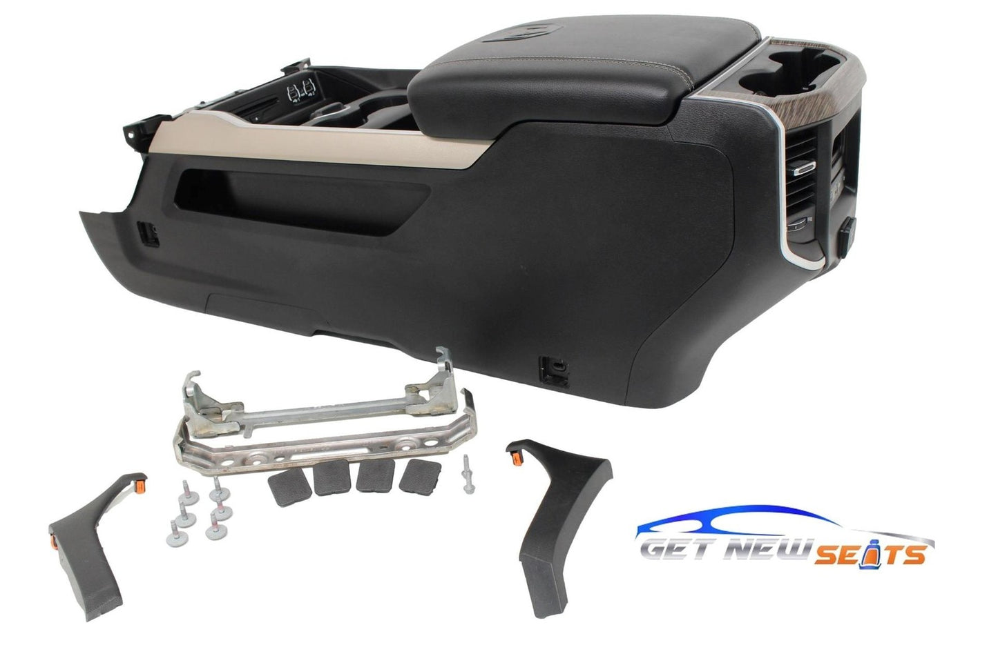 2019 - 2022 Dodge Ram 2500 3500 Center Console Kit w/ Wireless Phone Charger OEM