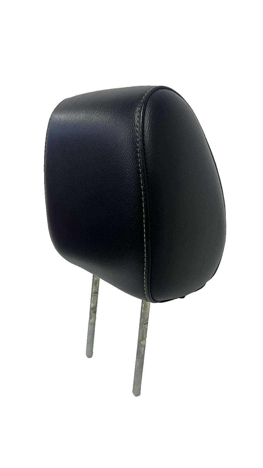 2004 - 2008 OEM Ford F150 Headrest, Front, Black Leather, White Stitching, Used