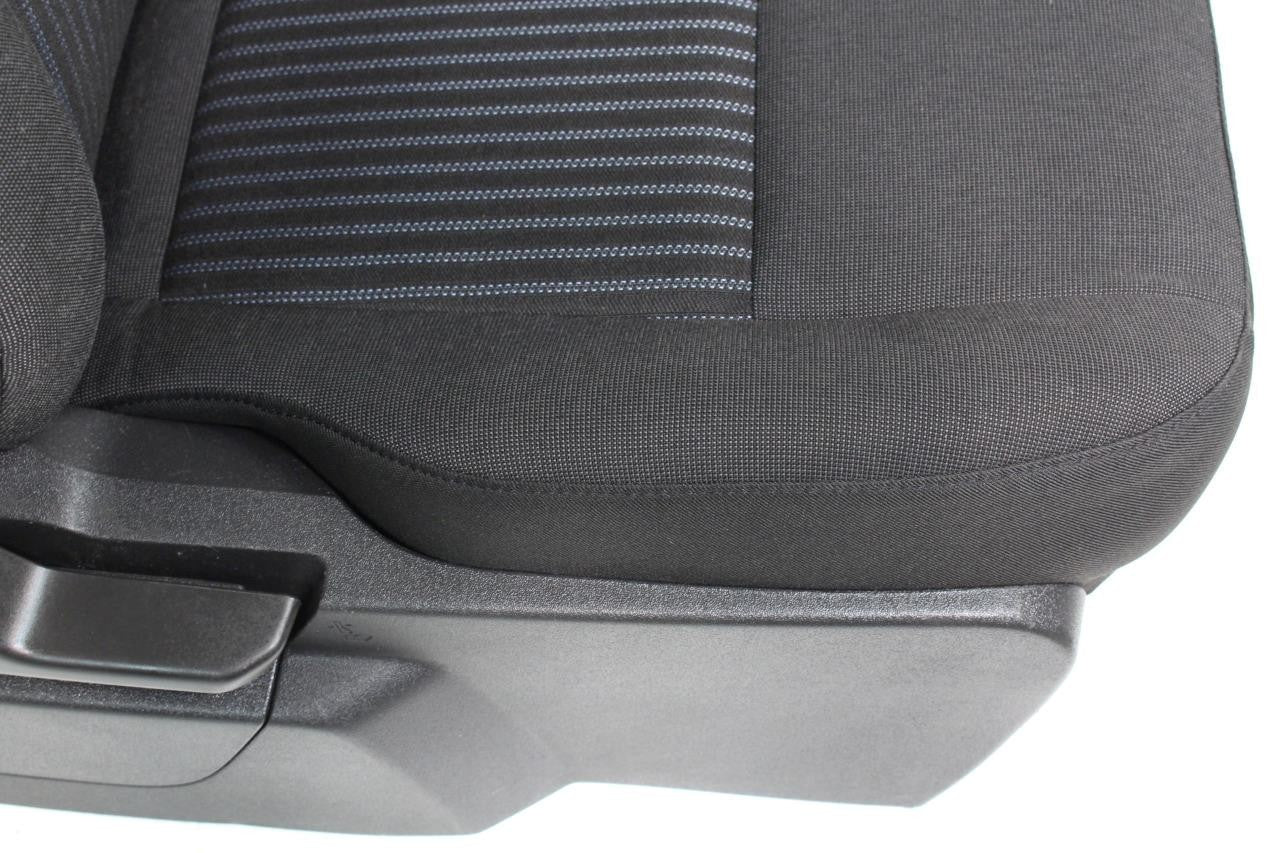 2015 - 2023 Ford Transit Black Cloth Front Bucket Seats with Armrests