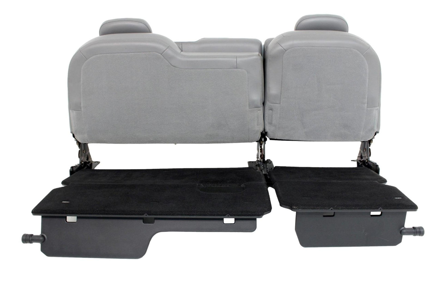 2002-2008 Dodge Ram Slate Gray Leather Seats & Woodgrain Business Console