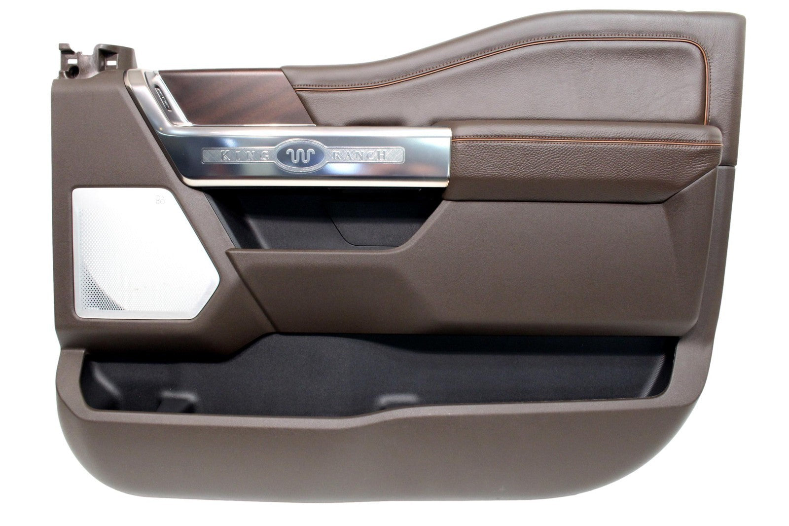 2023 - 2025 Ford Super Duty King Ranch Door Panels, Full Set, Brown Leather OEM
