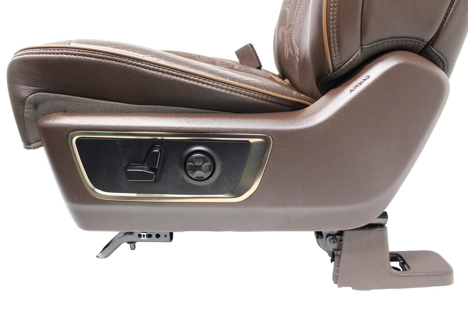 2019 - 2025 Ram 1500 Longhorn Crew Cab Complete Front & Rear Saddle Leather Seat