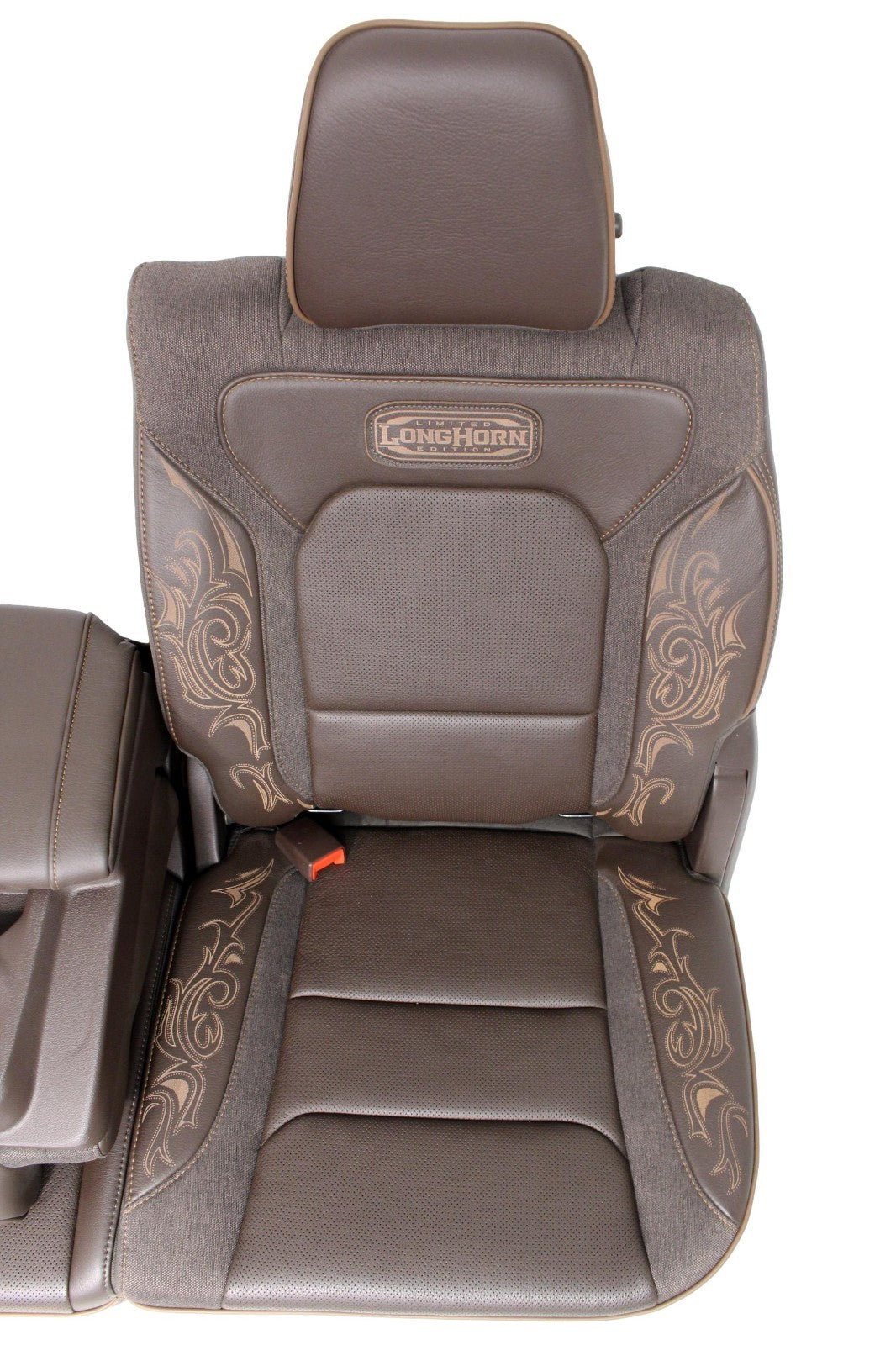 2019 - 2025 Ram 1500 Longhorn Crew Cab Complete Front & Rear Saddle Leather Seat