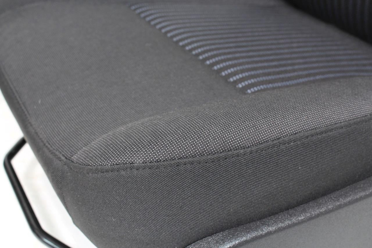 2015 - 2023 Ford Transit Black Cloth Front Bucket Seats with Armrests