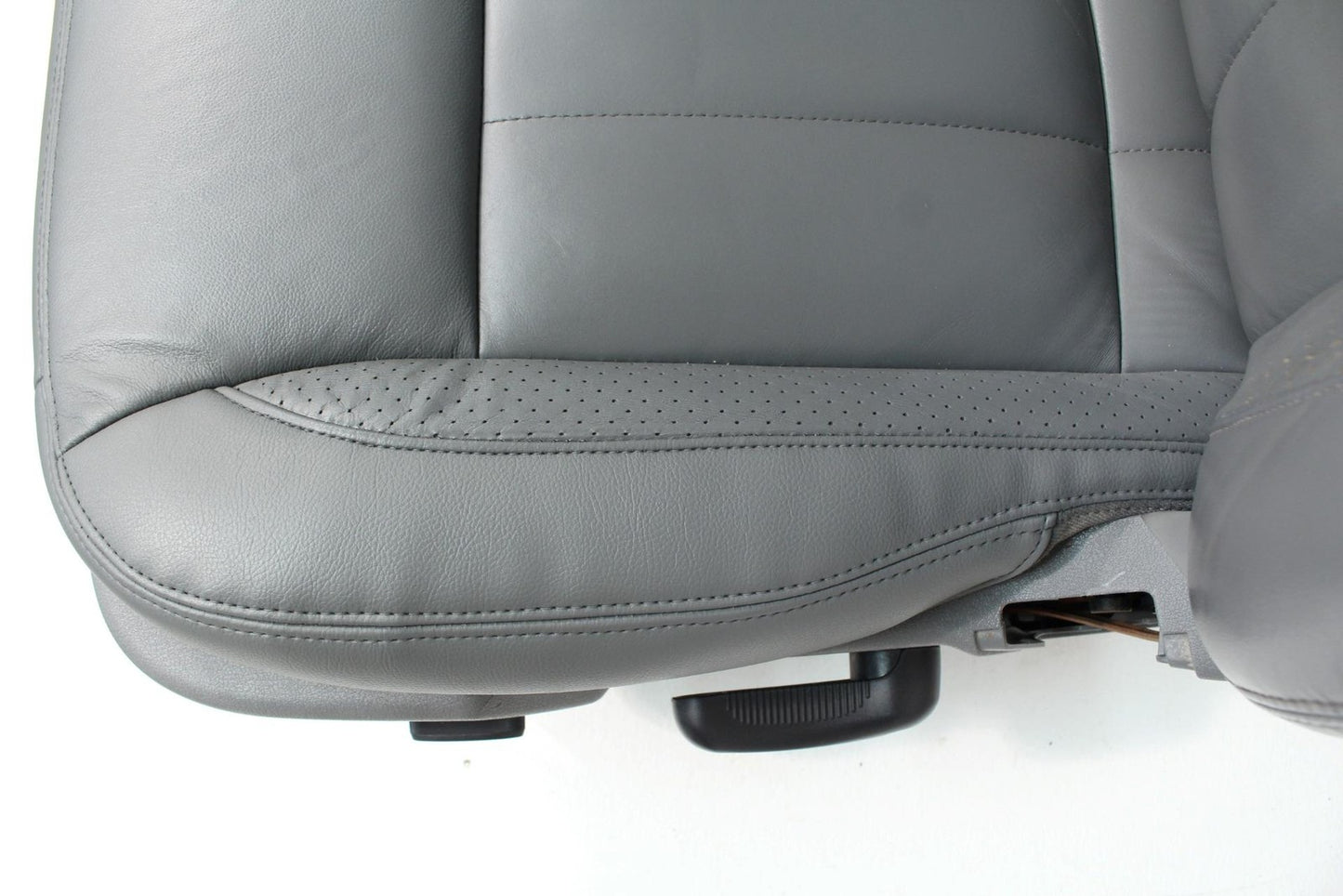 2002-2008 Dodge Ram Slate Gray Leather Seats & Woodgrain Business Console