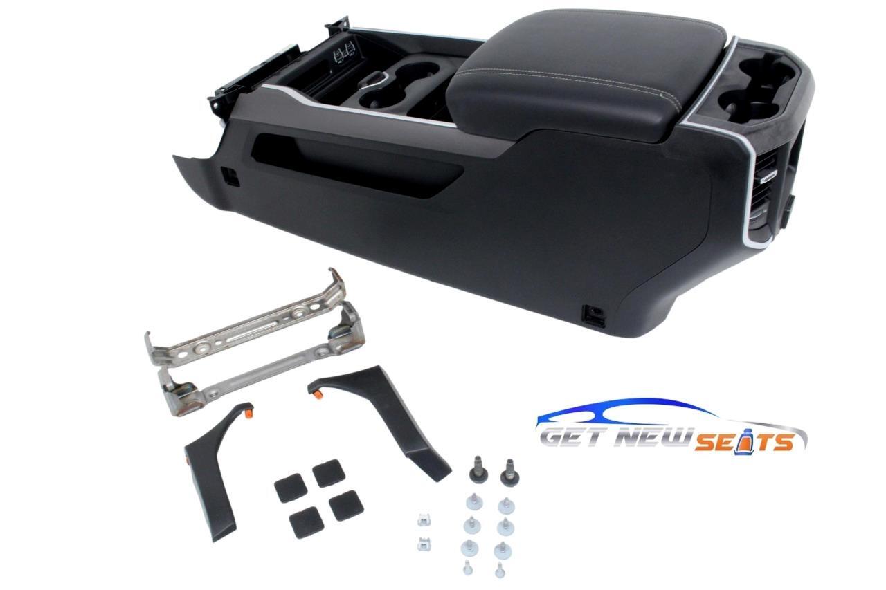 2019 - 2022 Dodge Ram 2500 3500 Black Center Console Complete Kit Brackets Bolts