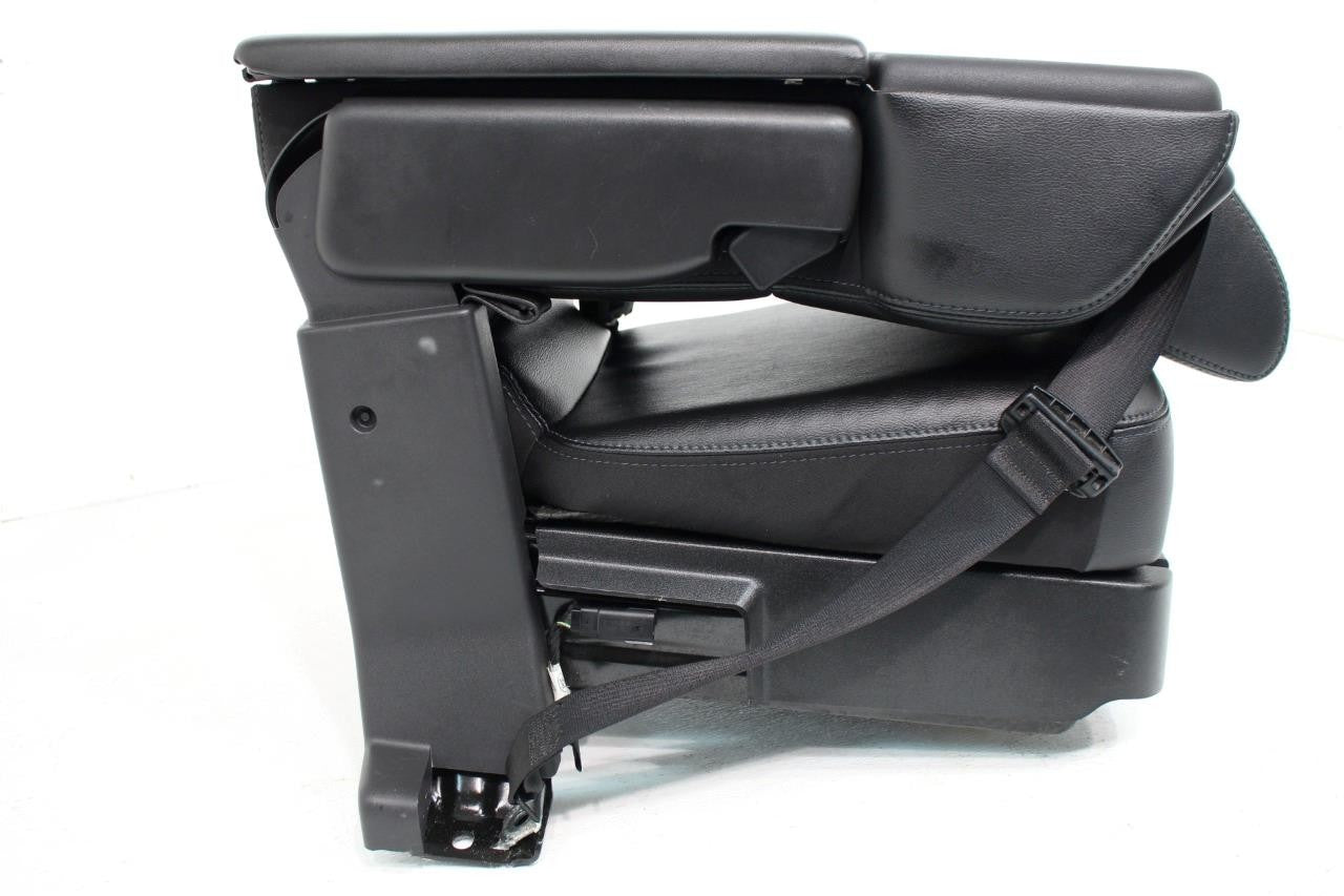 11-16 Ford F250 Super Duty Lariat Jump Seat Console Black Leather Kit Complete