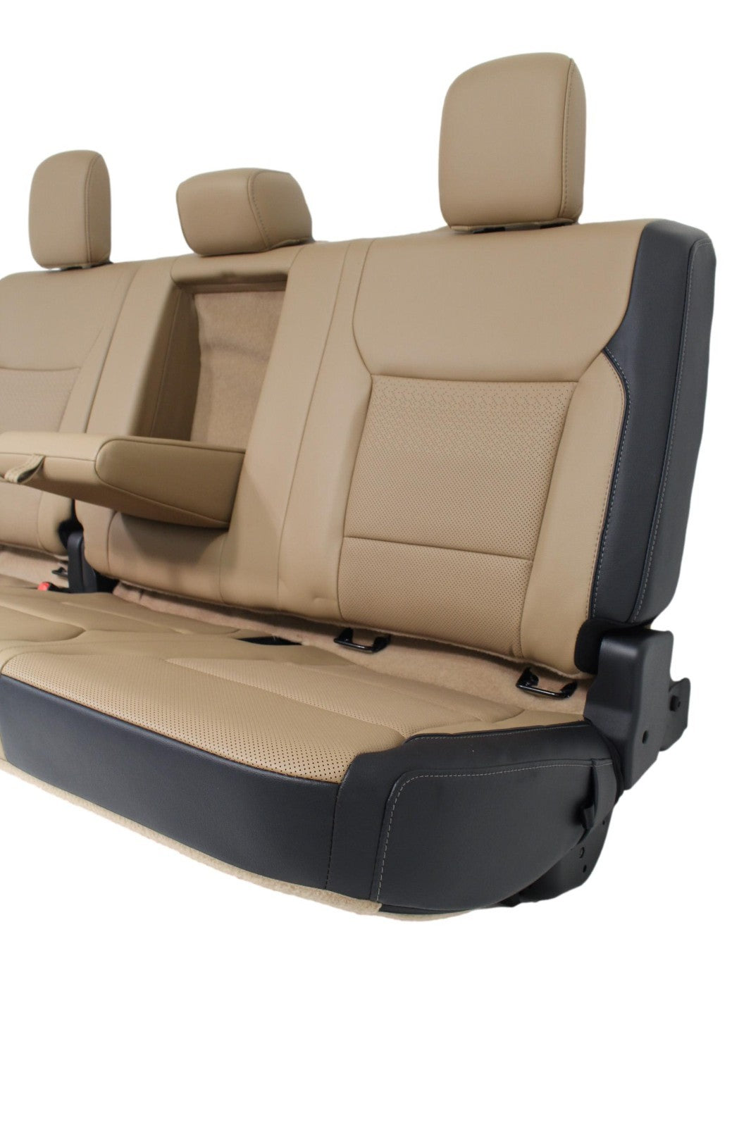 2021 - 2025 Ford F-Series Crew Cab Back Seat, Crew Cab, Tan Leather  F-150 F-250