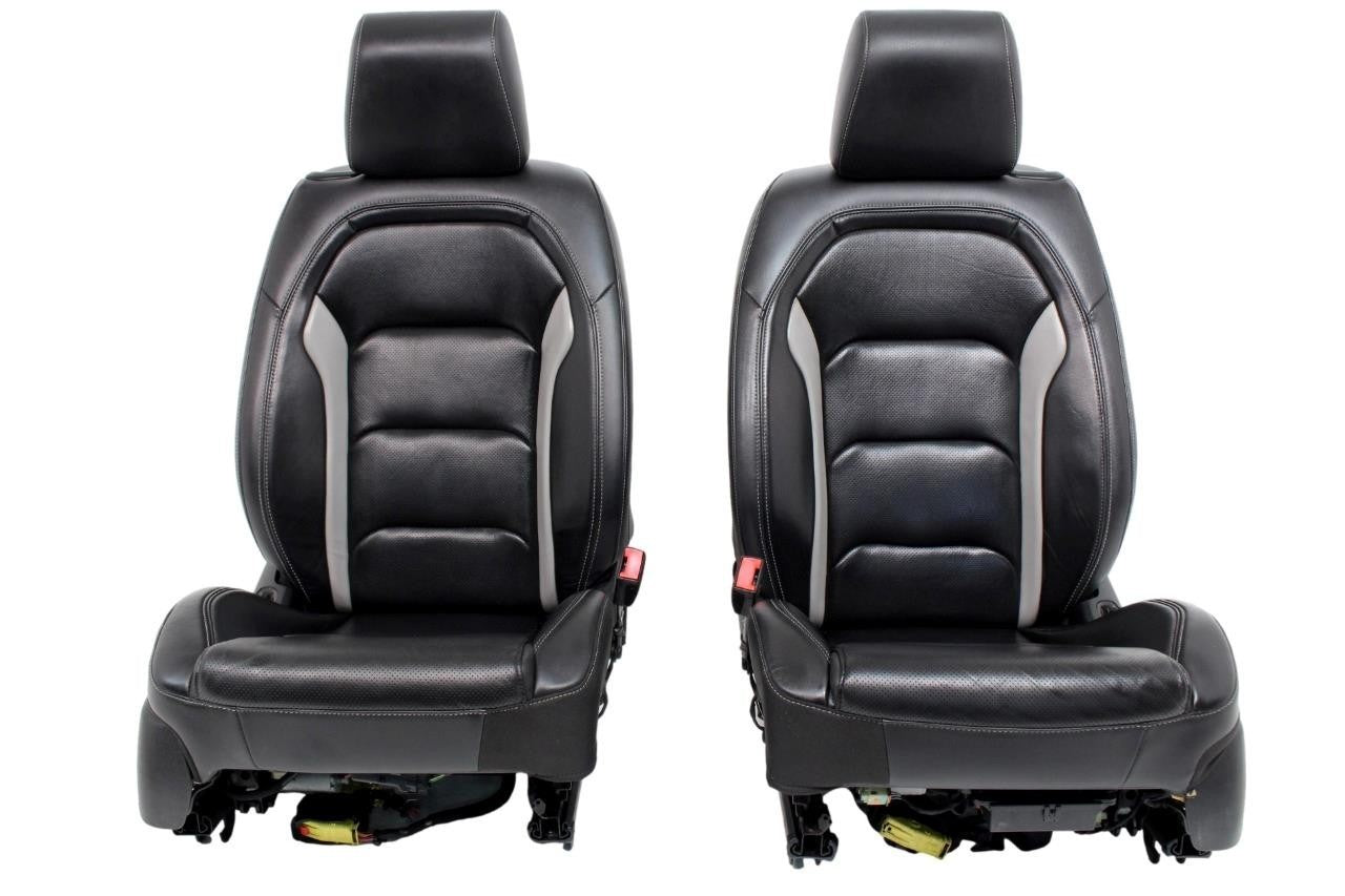 2016 - 2024 Camaro Seats, Front Rear Coupe, 2LT Black Leather Heated Ventilated