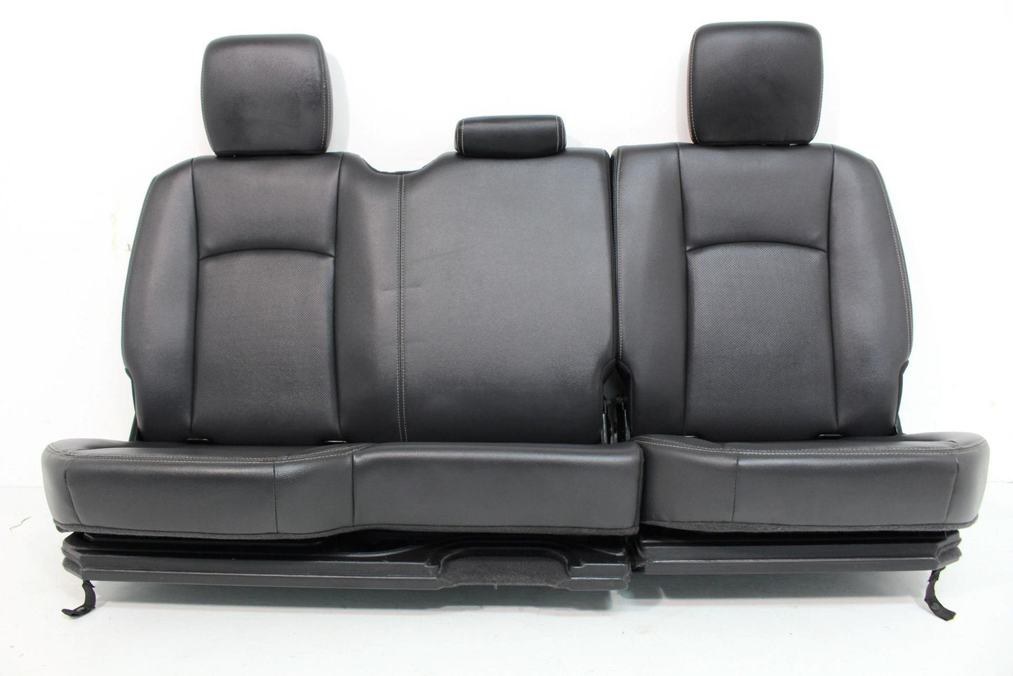 09-18 Dodge Ram 1500 2500 Quad Cab Seats Heated Ventilated Leather Set Black