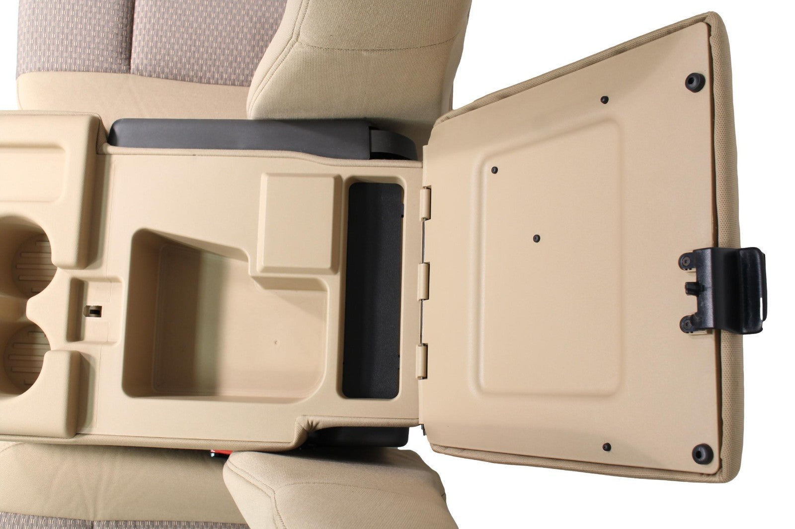 2011 - 2016 Ford Super Duty Front Seats, Adobe Tan Cloth 40/20/40 Split Bench
