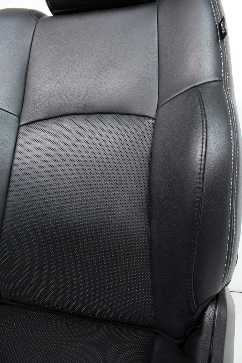 2009 - 2018 Dodge Ram Laramie Black Leather Heated & Cooled Front Seats