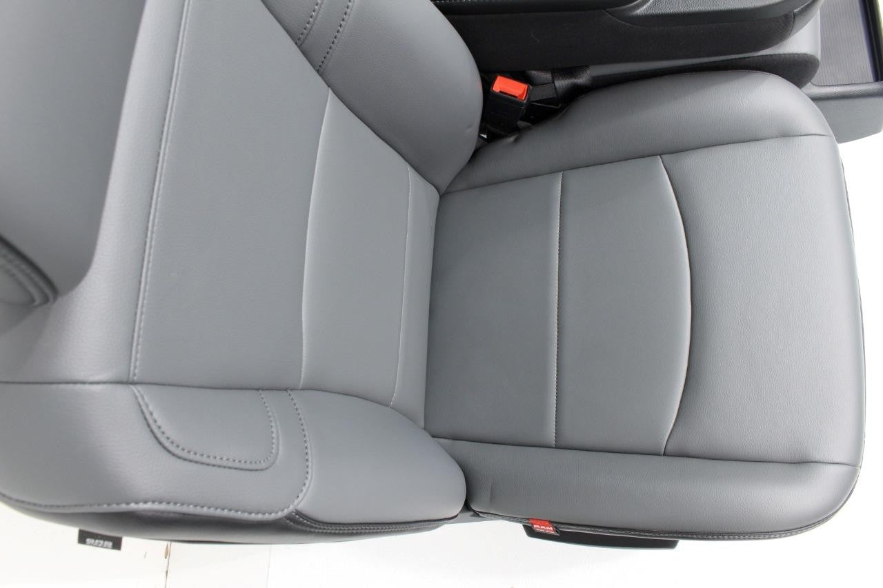 2009 - 2025 Dodge Ram Work Edition Vinyl Front Seats with Jump Seat Console