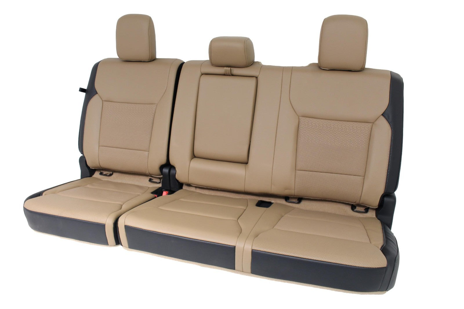 2021 - 2025 Ford F-Series Crew Cab Back Seat, Crew Cab, Tan Leather  F-150 F-250