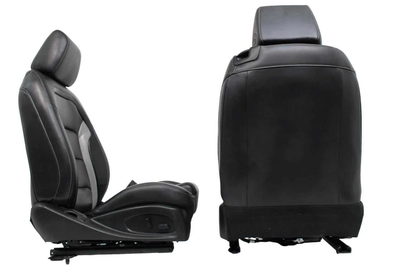 2016 - 2024 Camaro Seats, Front Rear Coupe, 2LT Black Leather Heated Ventilated
