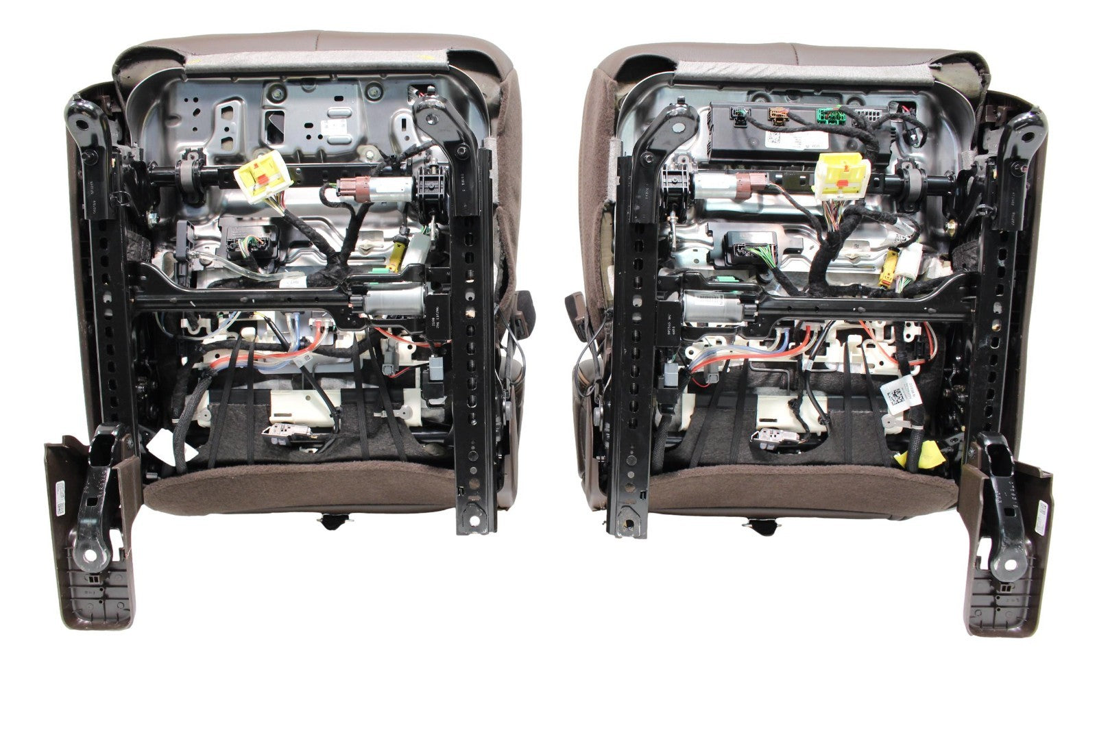 2019 - 2025 Ram 1500 Longhorn Saddle Leather Heated & Cooled Front Seats Takeout