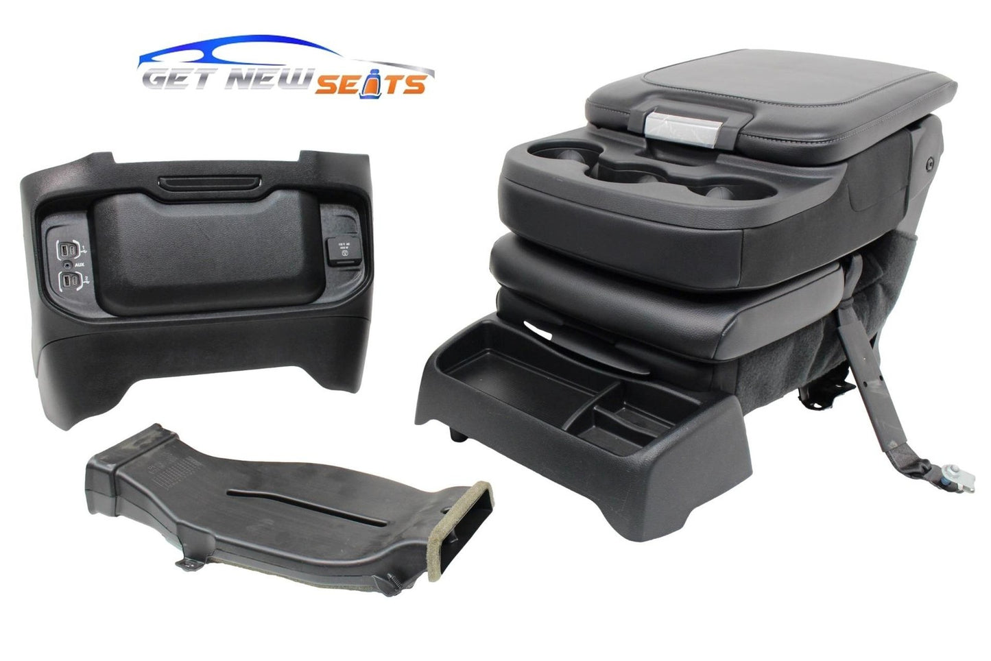 19-25 Ram 2500 3500 5500 Jump Seat Black Leather Complete Dash Kit