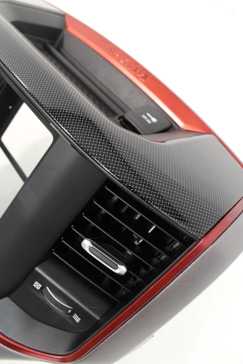 2019-2022 Dodge Ram Rebel 1500-3500 Radio Bezel & Climate Control WITH Vents