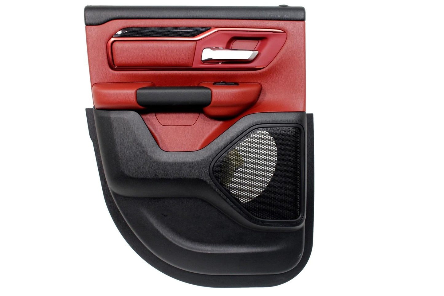 2019 - 2024 Dodge Ram 1500 Rebel Quad Cab Door Panels Set Black Red Switches OEM