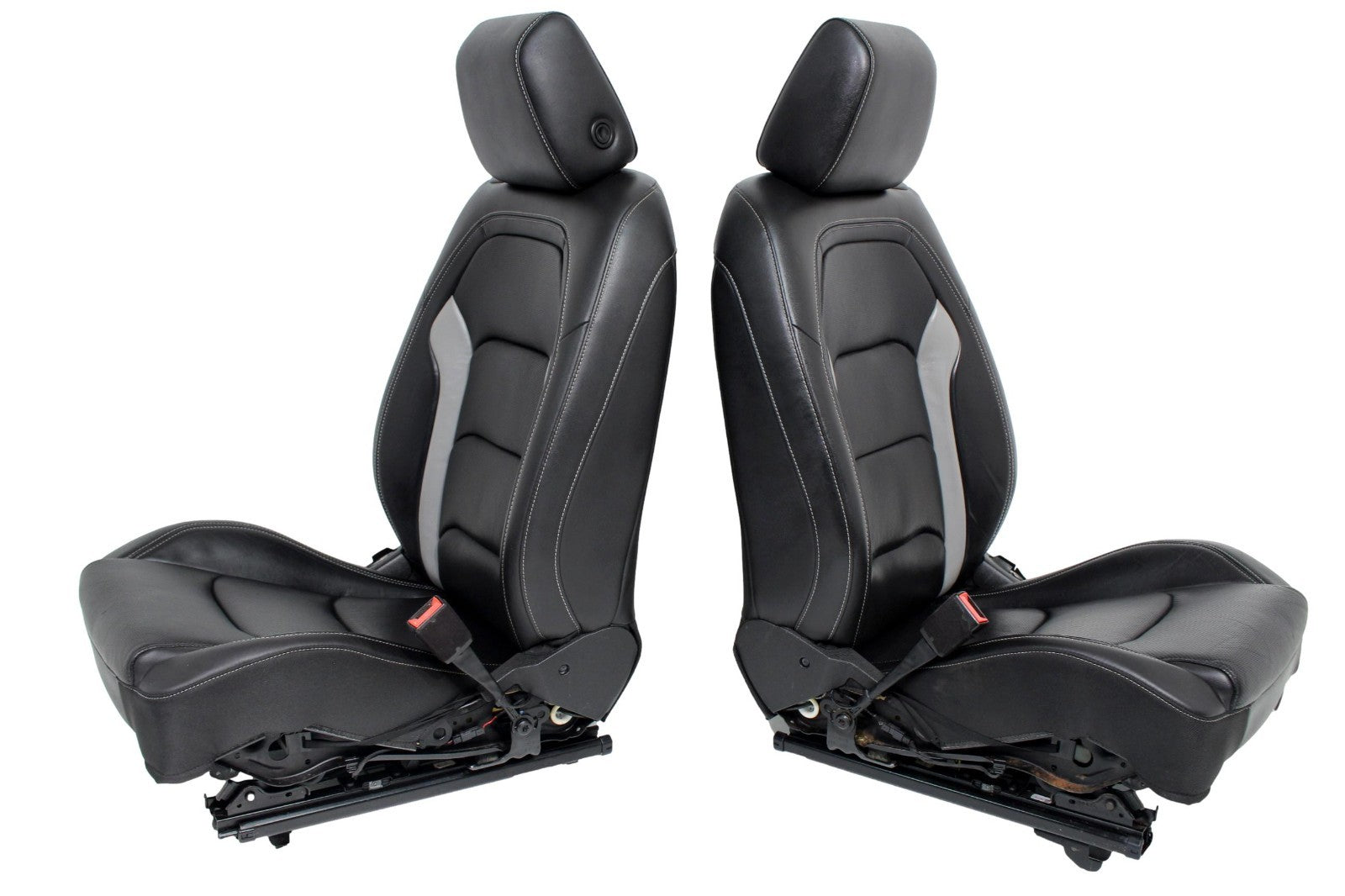 2016 - 2024 Camaro Front Seats, 2LT Black Leather Heated Ventilated Powered