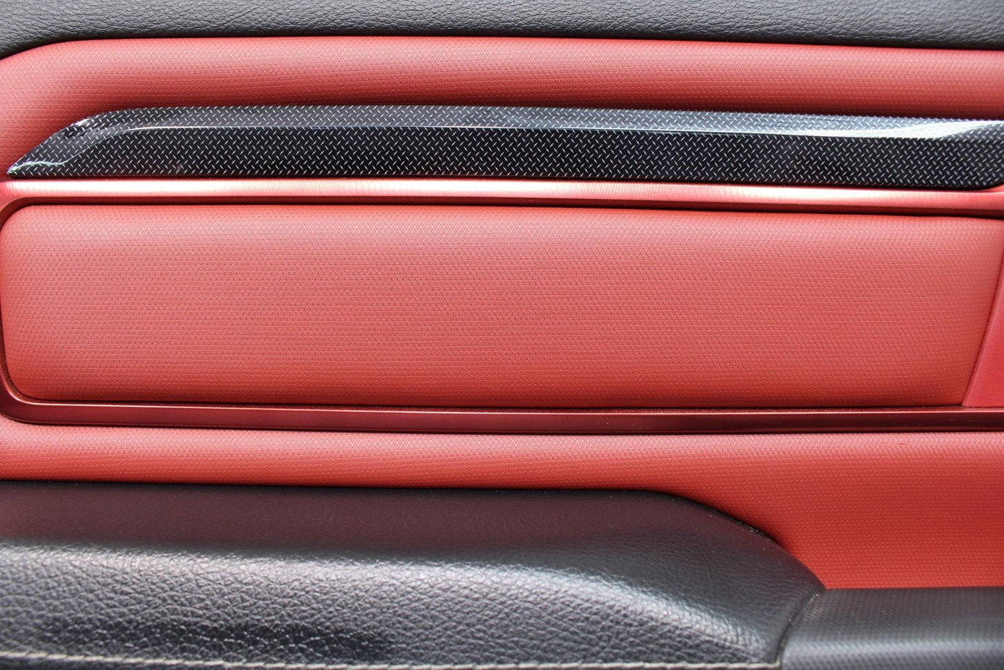 2019 - 2024 Dodge Ram 1500 Rebel Quad Cab Door Panels Set Black Red Switches OEM