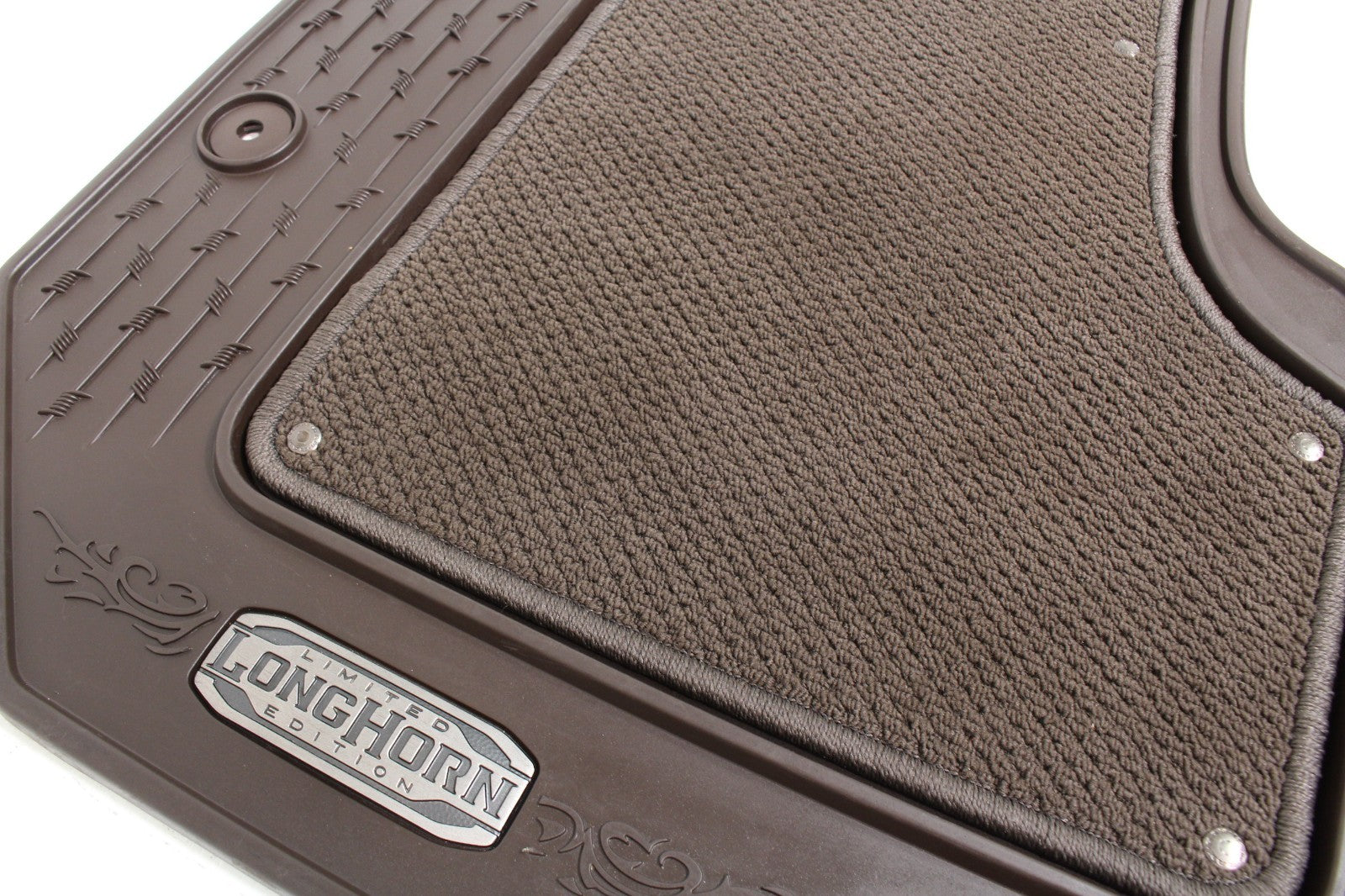 2019 - 2025 OEM Ram 1500 Longhorn Crew Cab All-Weather Floor Mats w Carpets