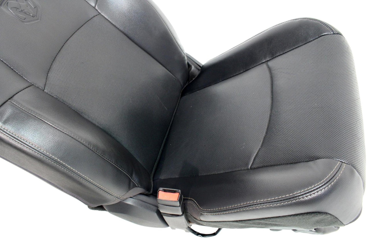 09-18 Dodge Ram 1500 2500 Quad Cab Seats Heated Ventilated Leather Set Black