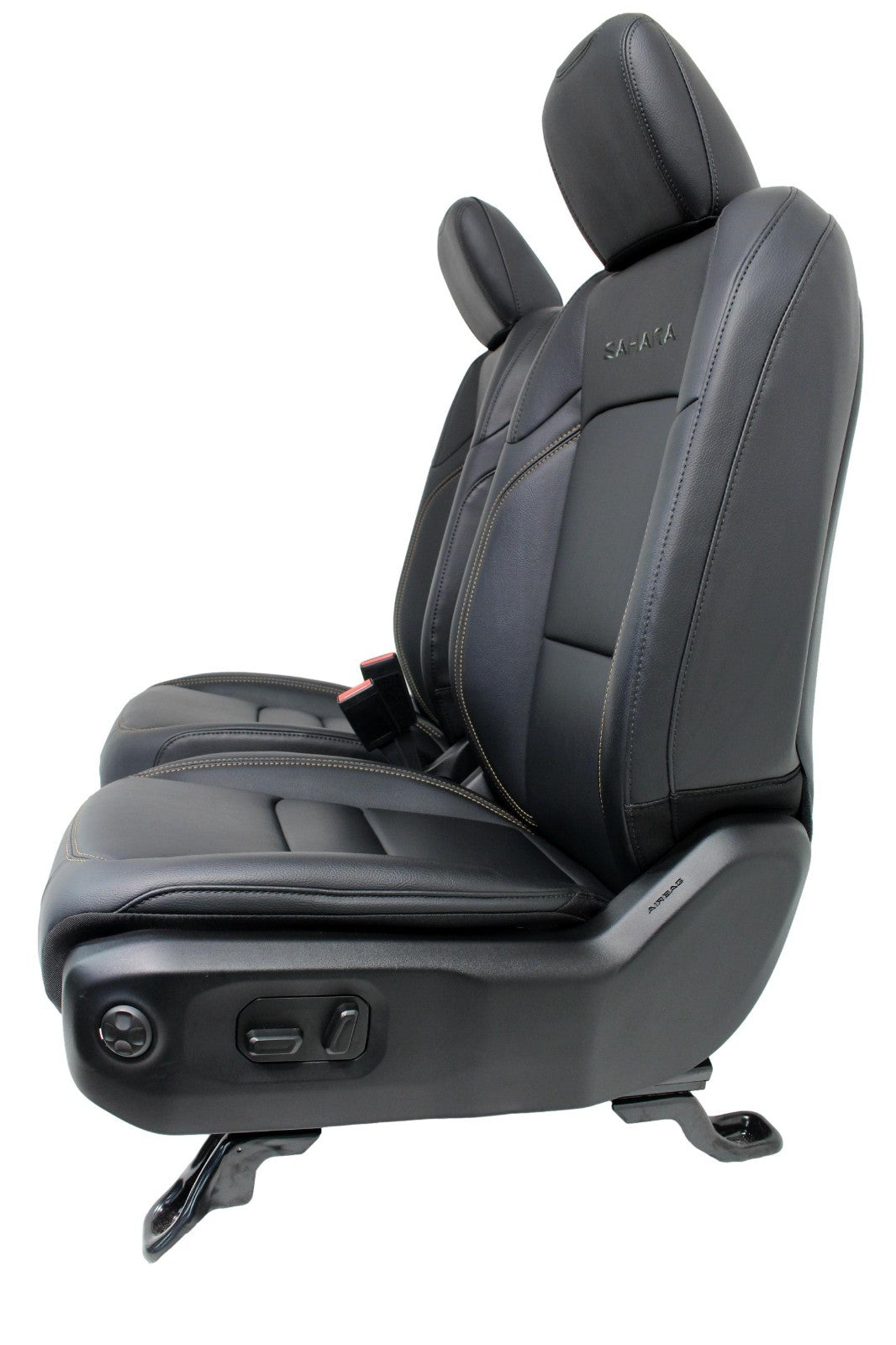 18-25 Jeep Wrangler SAHARA Gladiator JT Heated Power Leather Seats Black NEW OEM