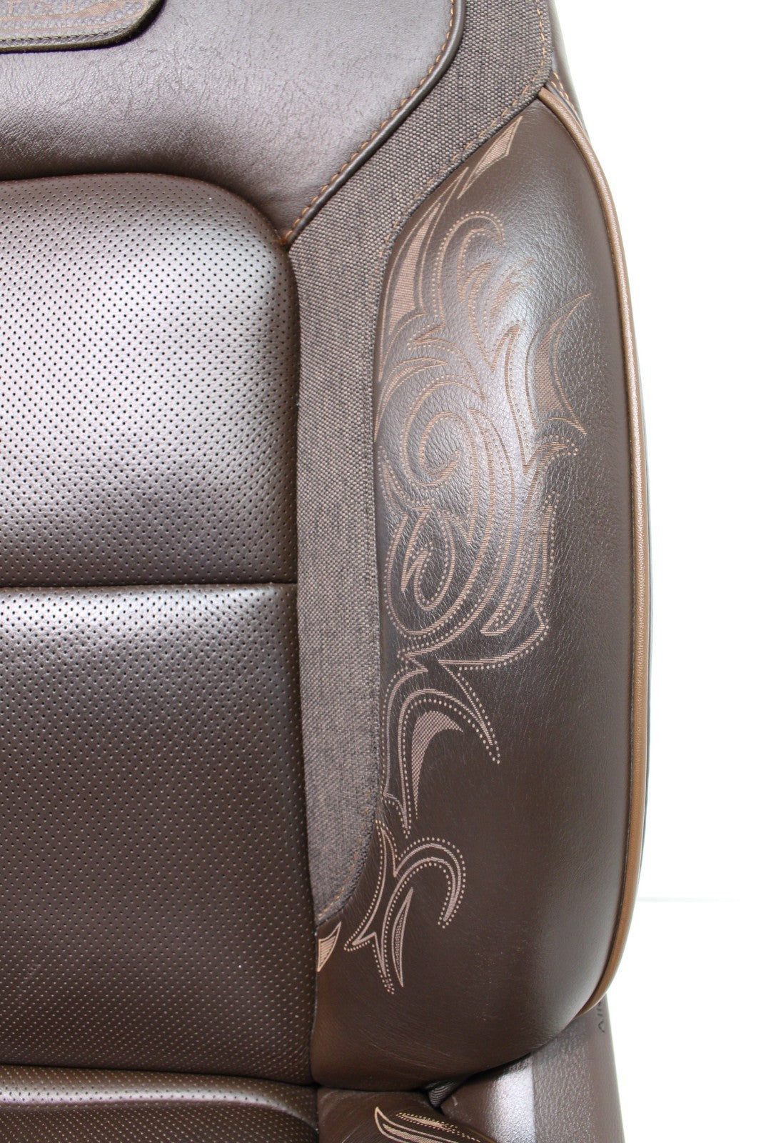 2019 - 2025 Ram 1500 Longhorn Crew Cab Complete Front & Rear Saddle Leather Seat