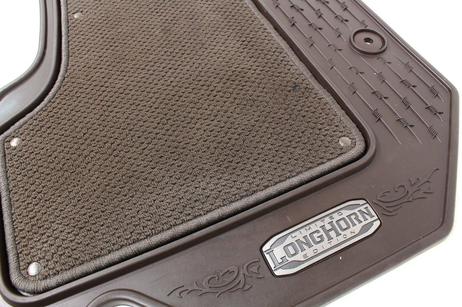 2019 - 2025 OEM Ram 1500 Longhorn Crew Cab All-Weather Floor Mats w Carpets