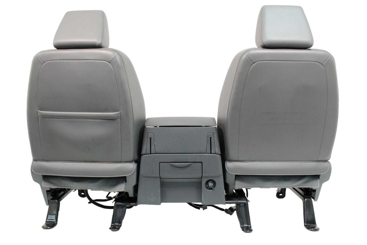 2002-2008 Dodge Ram Slate Gray Leather Seats & Woodgrain Business Console