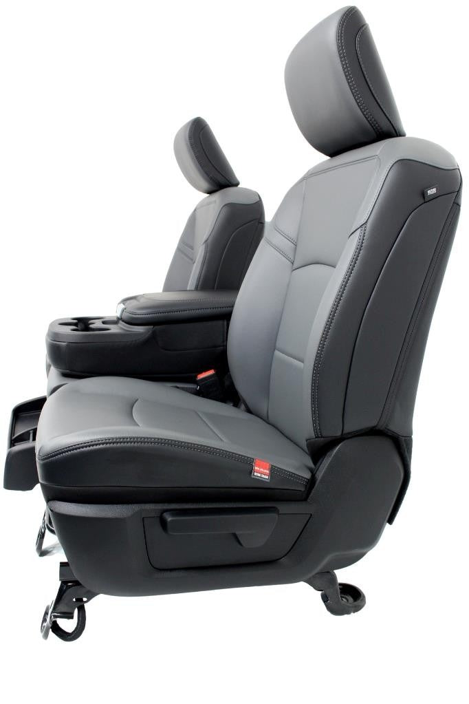 2009 - 2025 Dodge Ram Work Edition Vinyl Front Seats with Jump Seat Console